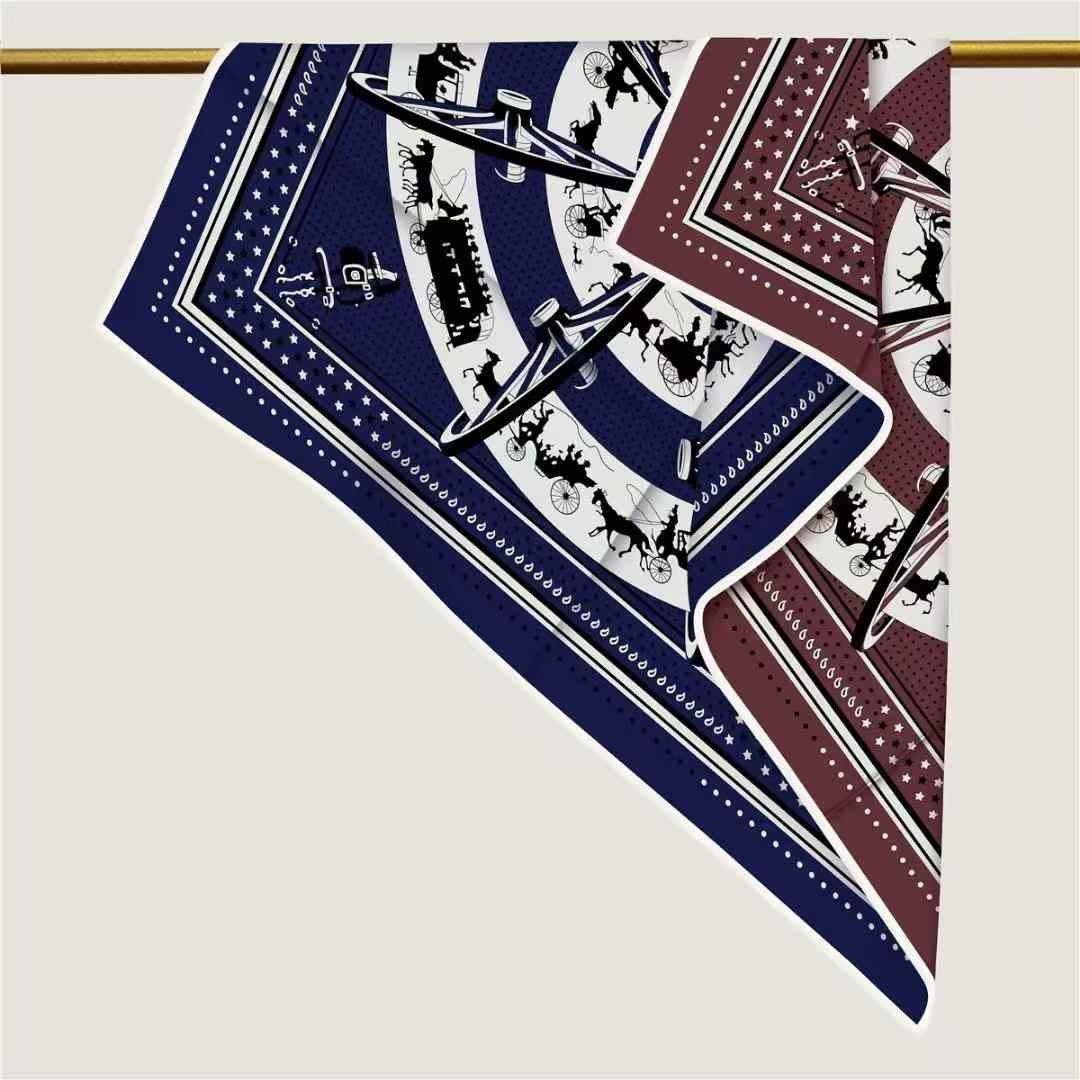 Luxury Bags And Accessories - ab Sided Sciarpa di seta di
