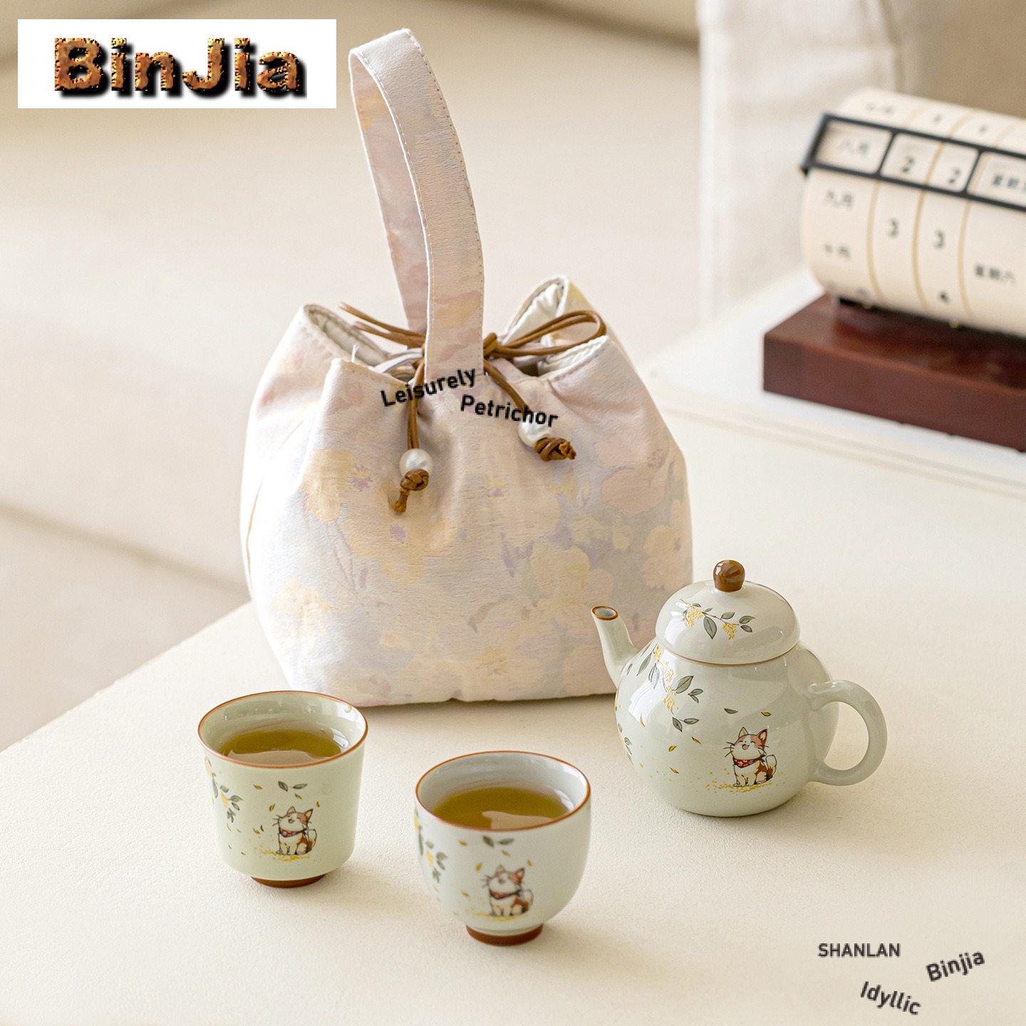 Luxury Bags Hand Painted - Dipinto a mano Osmanthus Kit da