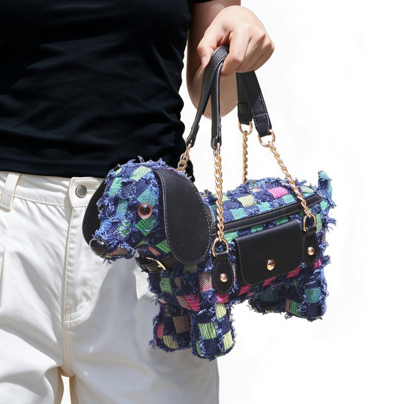 Luxury Bags Denim - Borse e Borsette Creative a Forma
