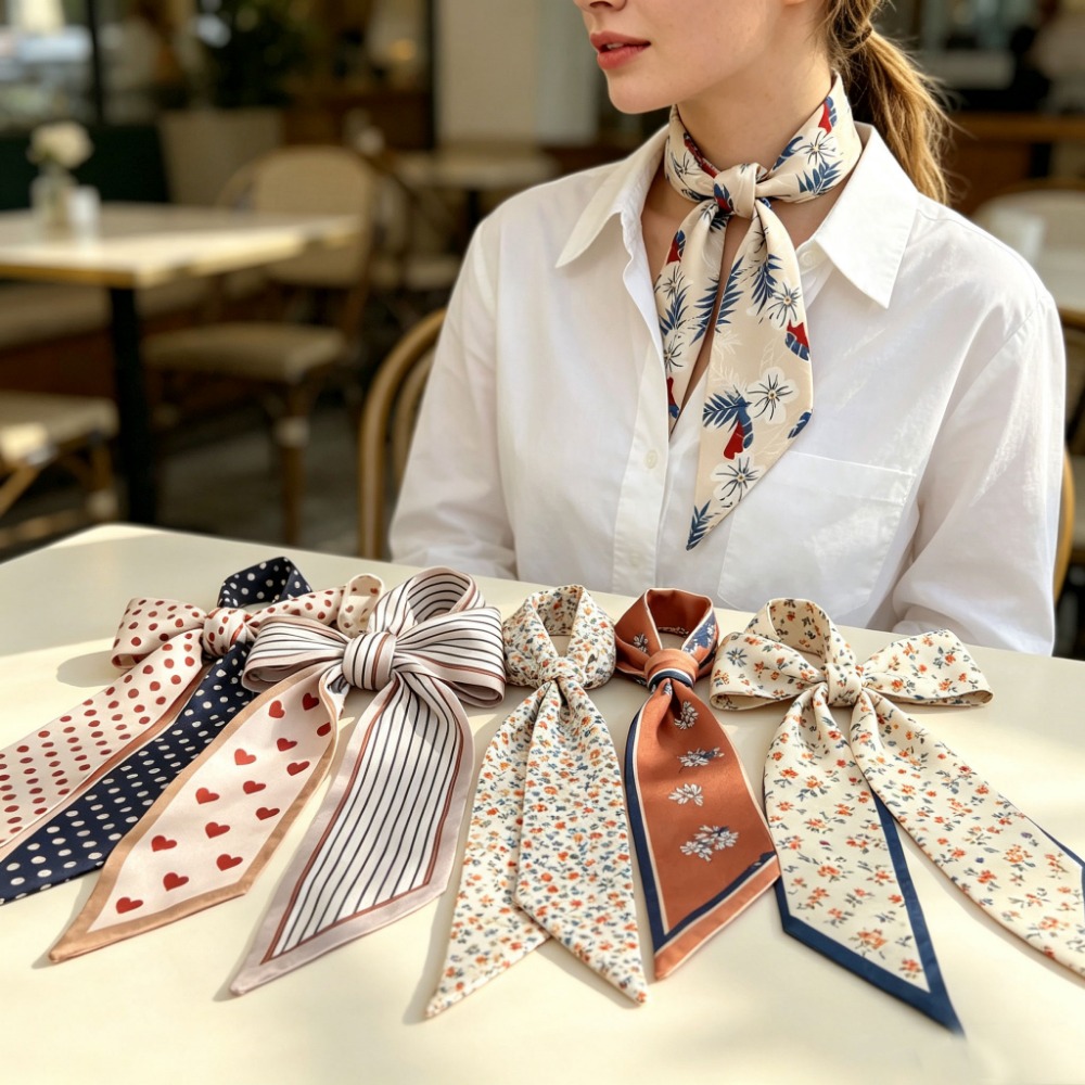 Luxury Bags For Travel - Sciarpa di Seta Sottile di Lusso