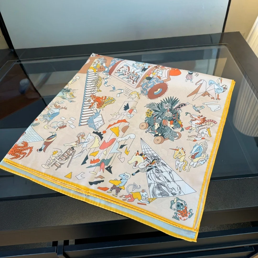 Foulard quadrato di lusso con  - Luxury Bags Hand Painted recensione e prezzo