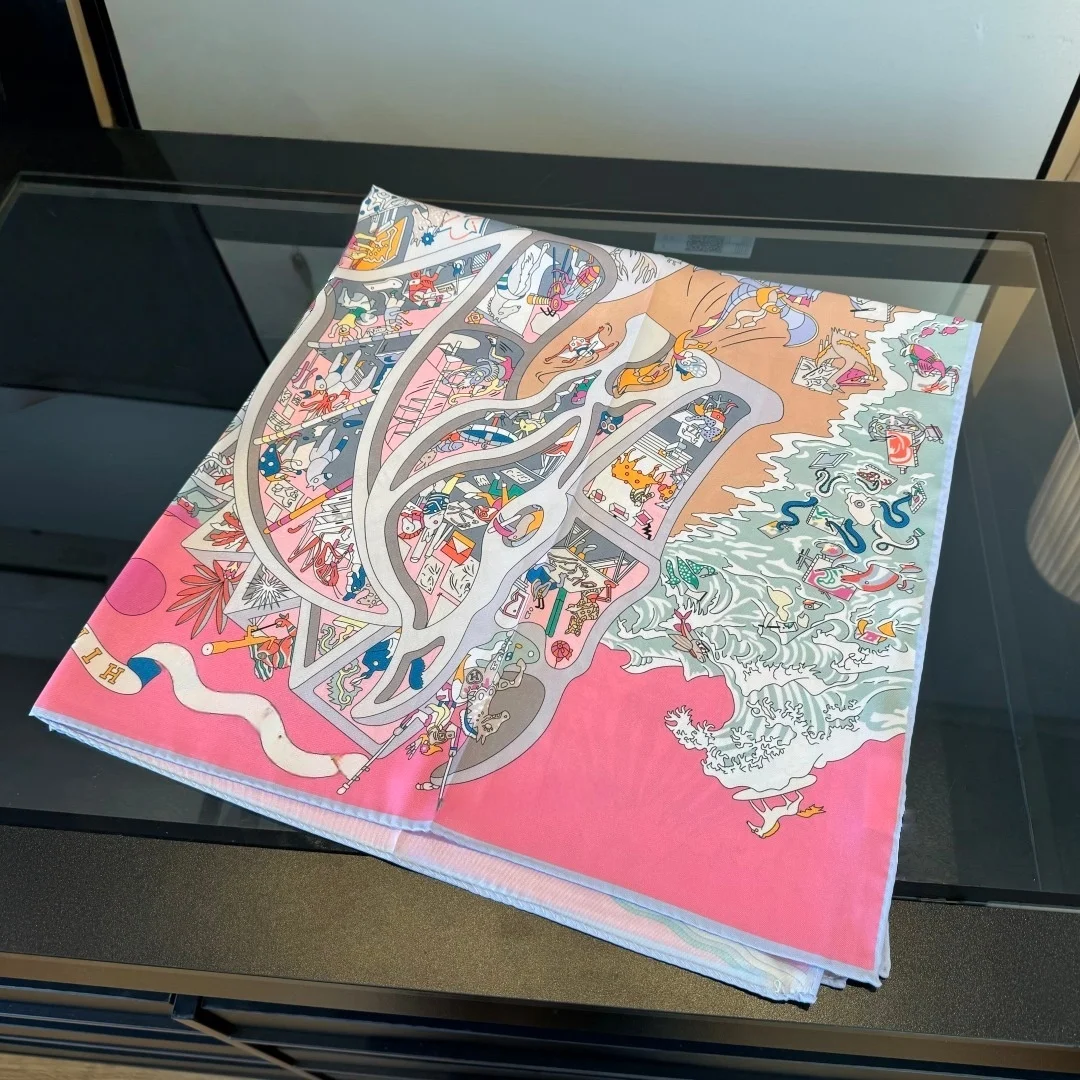 Foulard quadrato di lusso con  - Luxury Bags Hand Painted recensione e prezzo