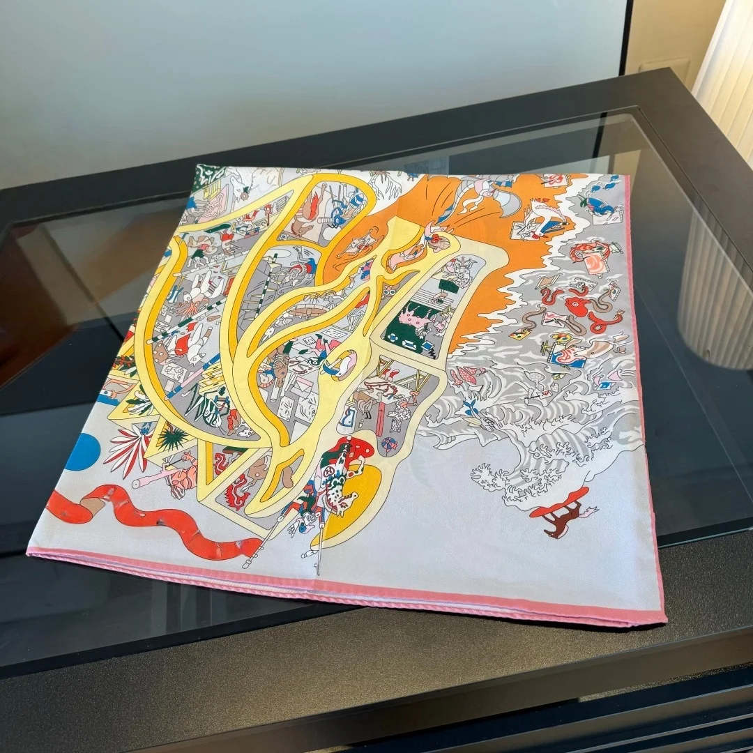 Foulard quadrato di lusso con  - Luxury Bags Hand Painted recensione e prezzo