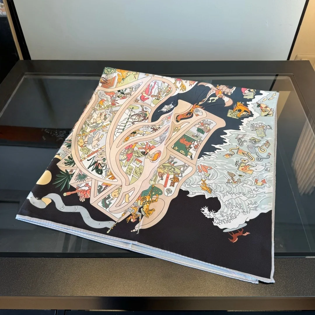 Foulard quadrato di lusso con  - Luxury Bags Hand Painted recensione e prezzo