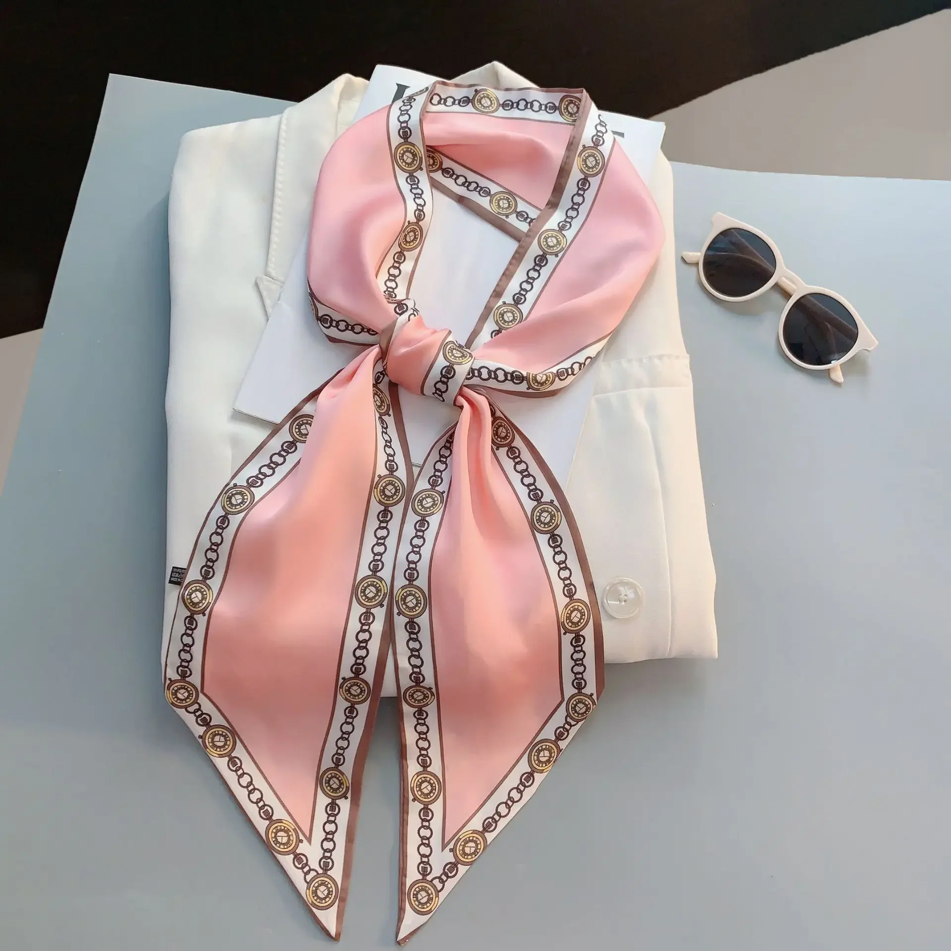 Sciarpa Skinny Stampata di Des - Luxury Bags For Travel recensione e prezzo