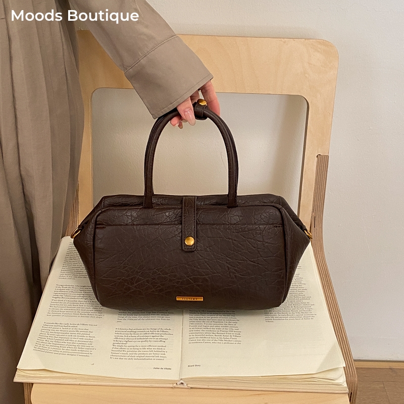 Borse Vintage MOODS con Manico - Luxury Bags Vegan Leather recensione e prezzo