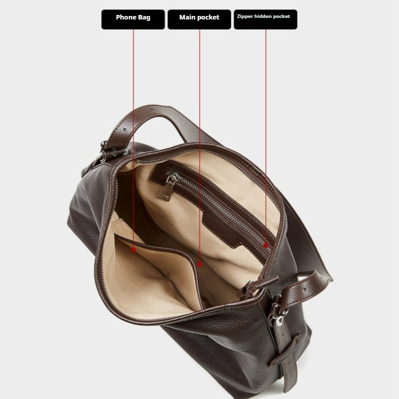 Borsa Tote in Vera Pelle per D - Quiet Luxury Bags Tote recensione e prezzo
