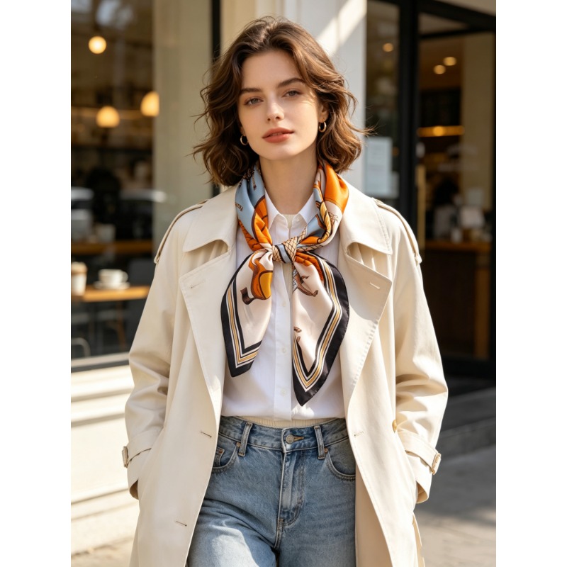 Foulard Quadrato di Lusso 100% - Luxury Bags For Travel recensione e prezzo
