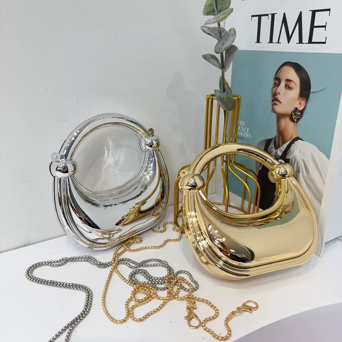 Mini borsa da sera dorata Bors - Luxury Bags Online recensione e prezzo