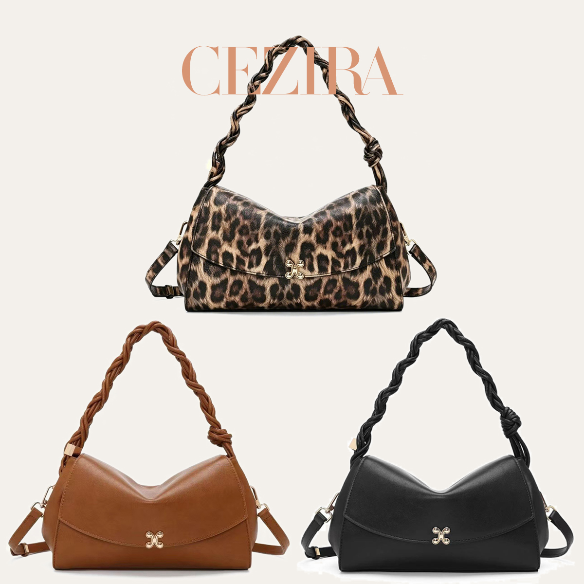 Borsa a mano da donna in pelle - Luxury Bags Vegan Leather recensione e prezzo
