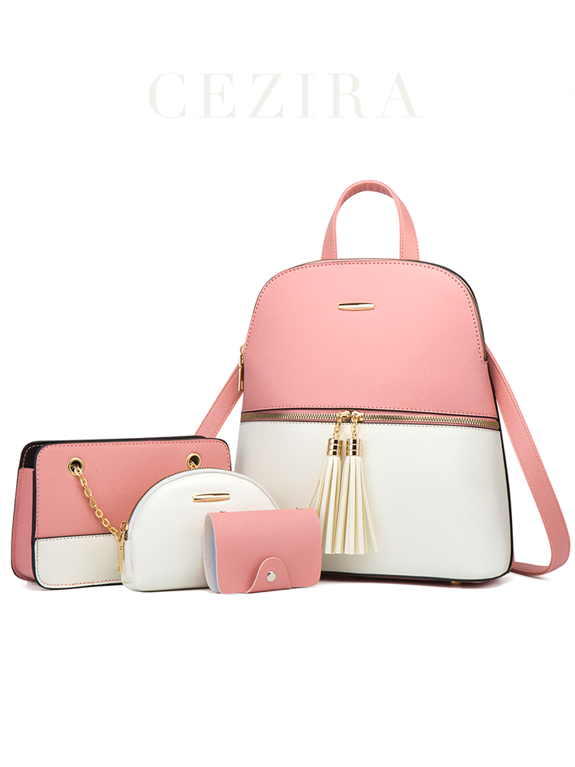 Set di 4 borse da donna Fashio - Luxury Bags Vegan Leather recensione e prezzo